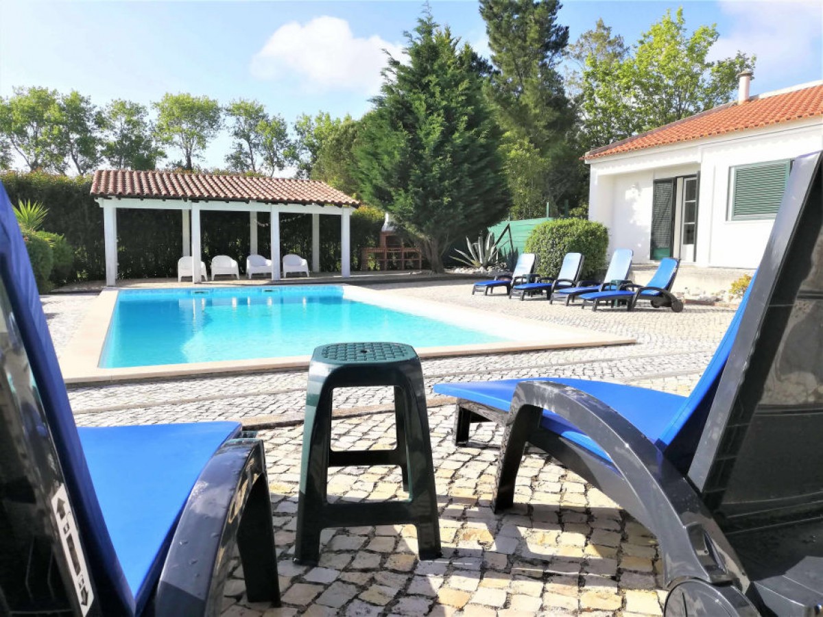 Luxe villa Portugal zwembad. Bij Lissabon en strand! Airco header afbeelding