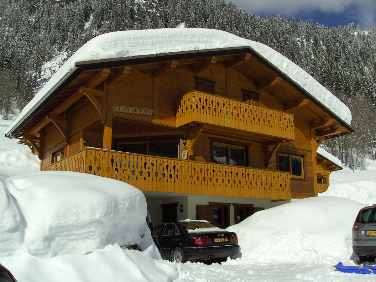 Chatel (Fr), ben. etage in chalet max. 5 pers. v.a.€ 400,-  header afbeelding
